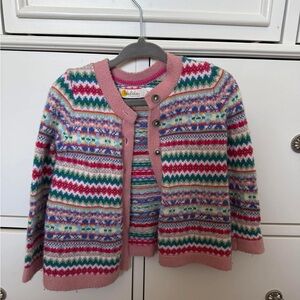 Baby Boden Fair Isle Cardigan 18-24 month